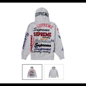 Supreme Multi Logo Hoodie